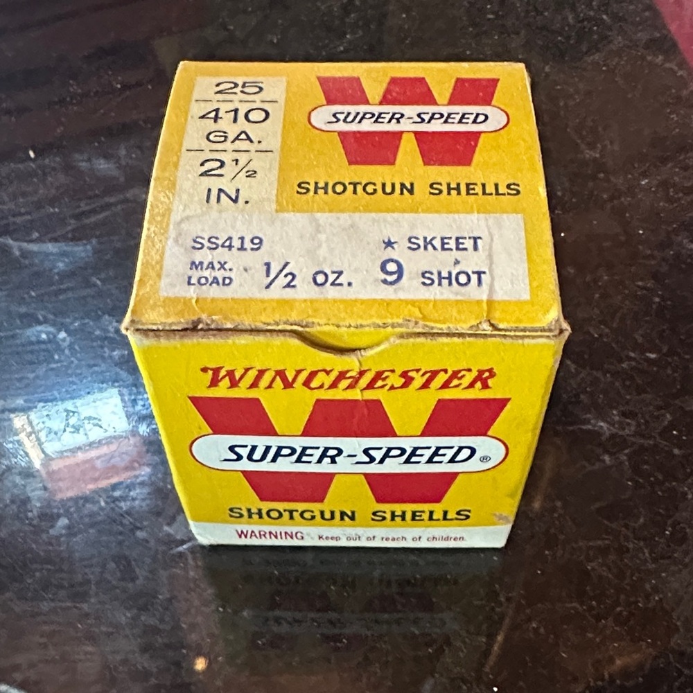 Winchester Super-Speed Shotgun Shells Vintage box